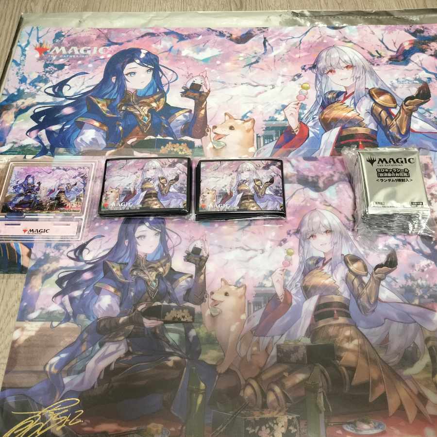 MTG 放浪皇のお花見 プレイマット 未開封 藤ちょこ｜Yahoo