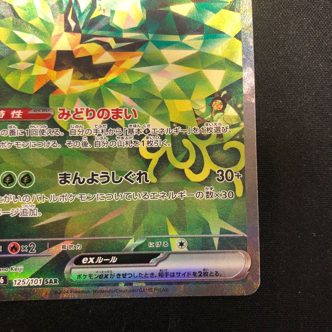 オーガポンみどりのめんex SAR 125/101 1枚