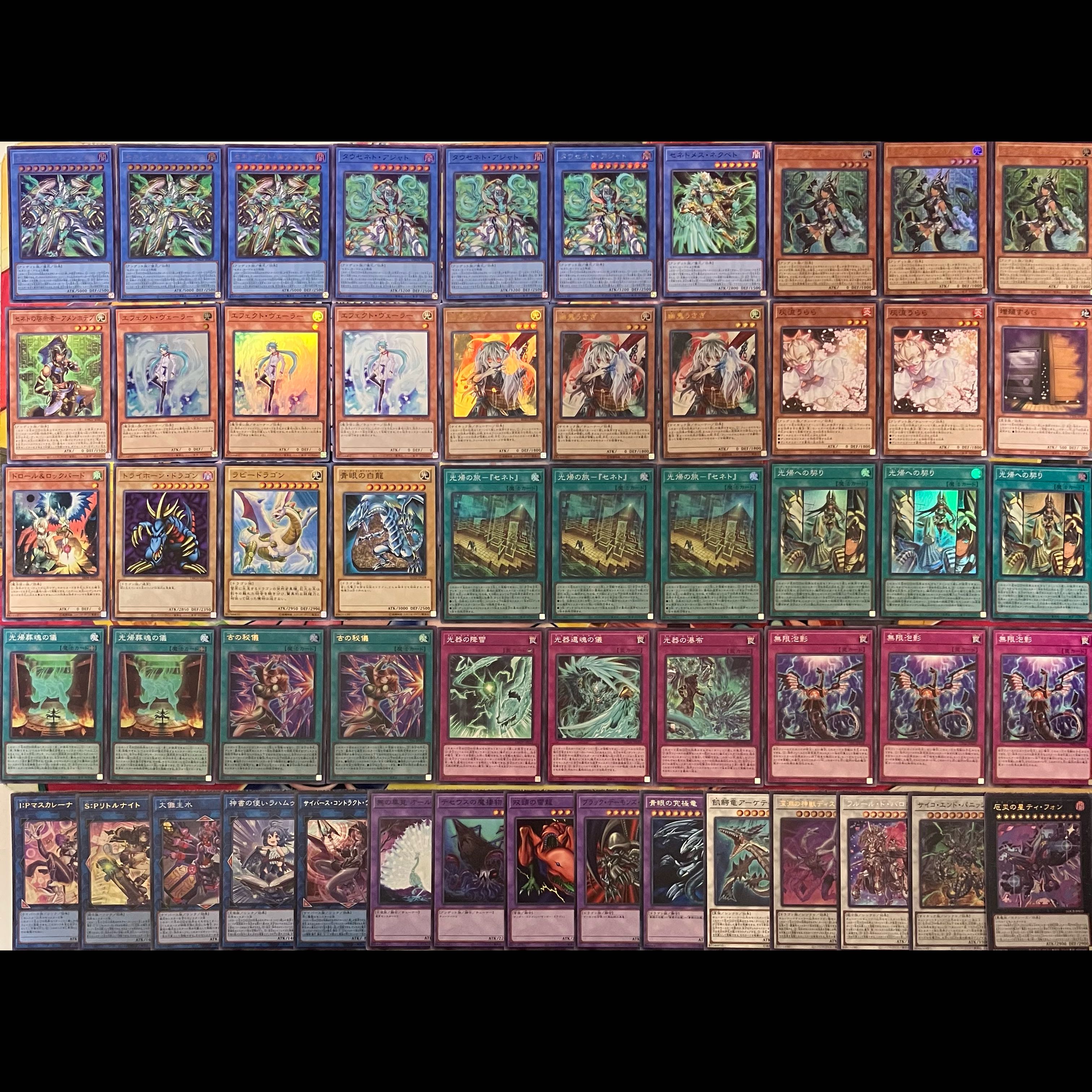 No.1561 セネトデッキ 遊戯王 Zenet deck 1枚