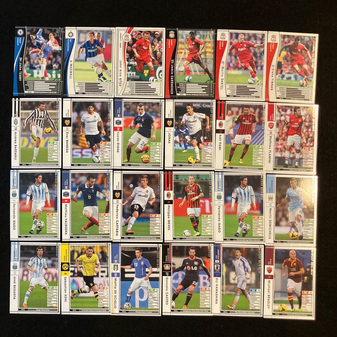 Condition B] WCCF Soccer Cards 96 cards A-7 1枚