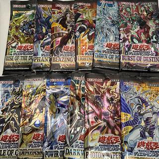 Yu-Gi-Oh! 11th Period Regular Packs, all 12 complete, unopened, 1 pack of each set. 1枚