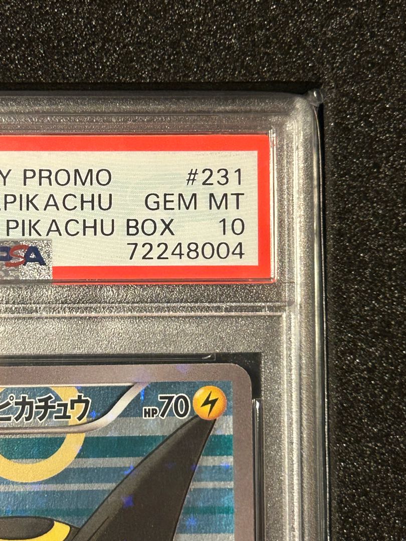 【PSA10】ポンチョを着たピカチュウ PROMO 231/XY-P