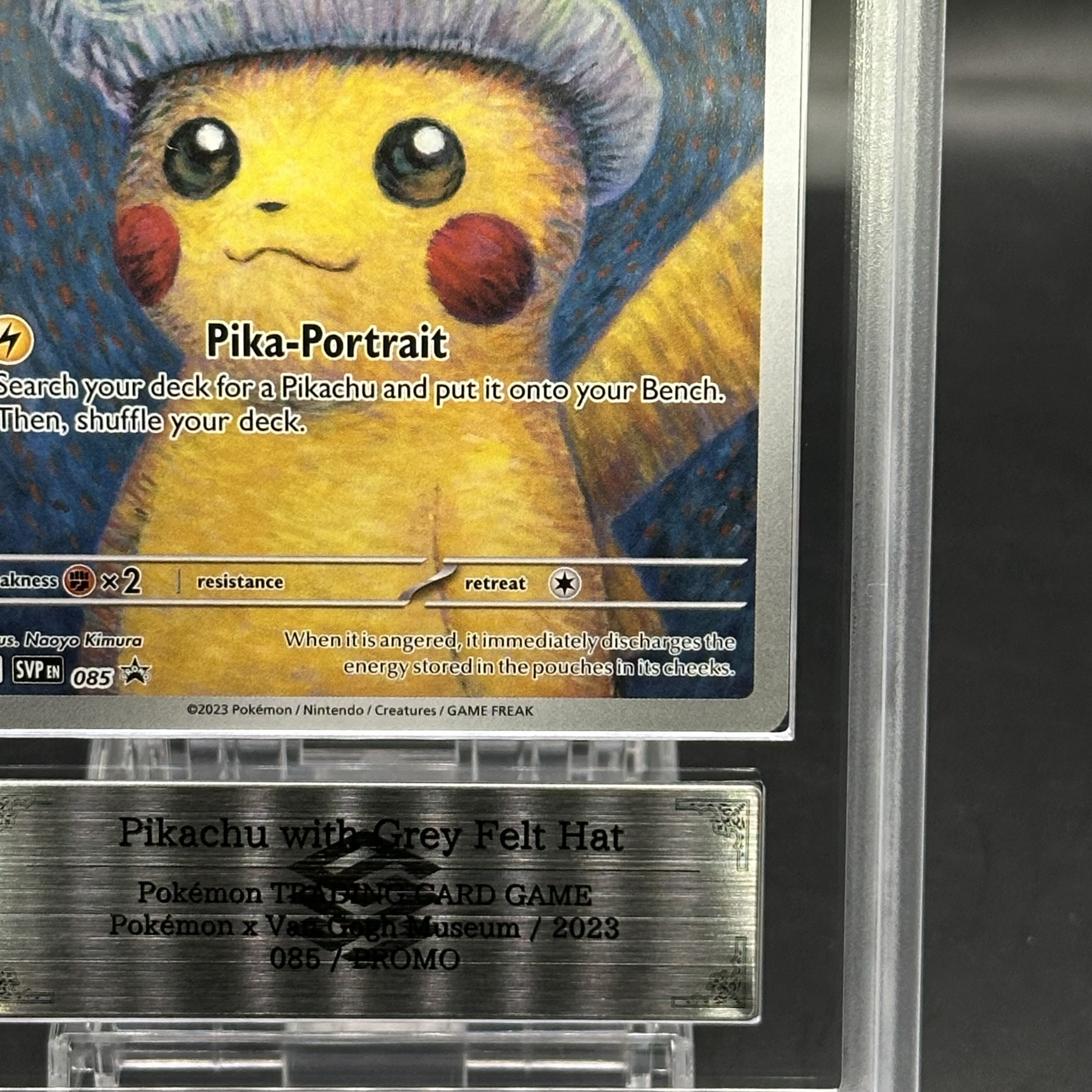 ARS10】 Pikachu with Grey Felt Hat 《ゴッホピカチュウ
