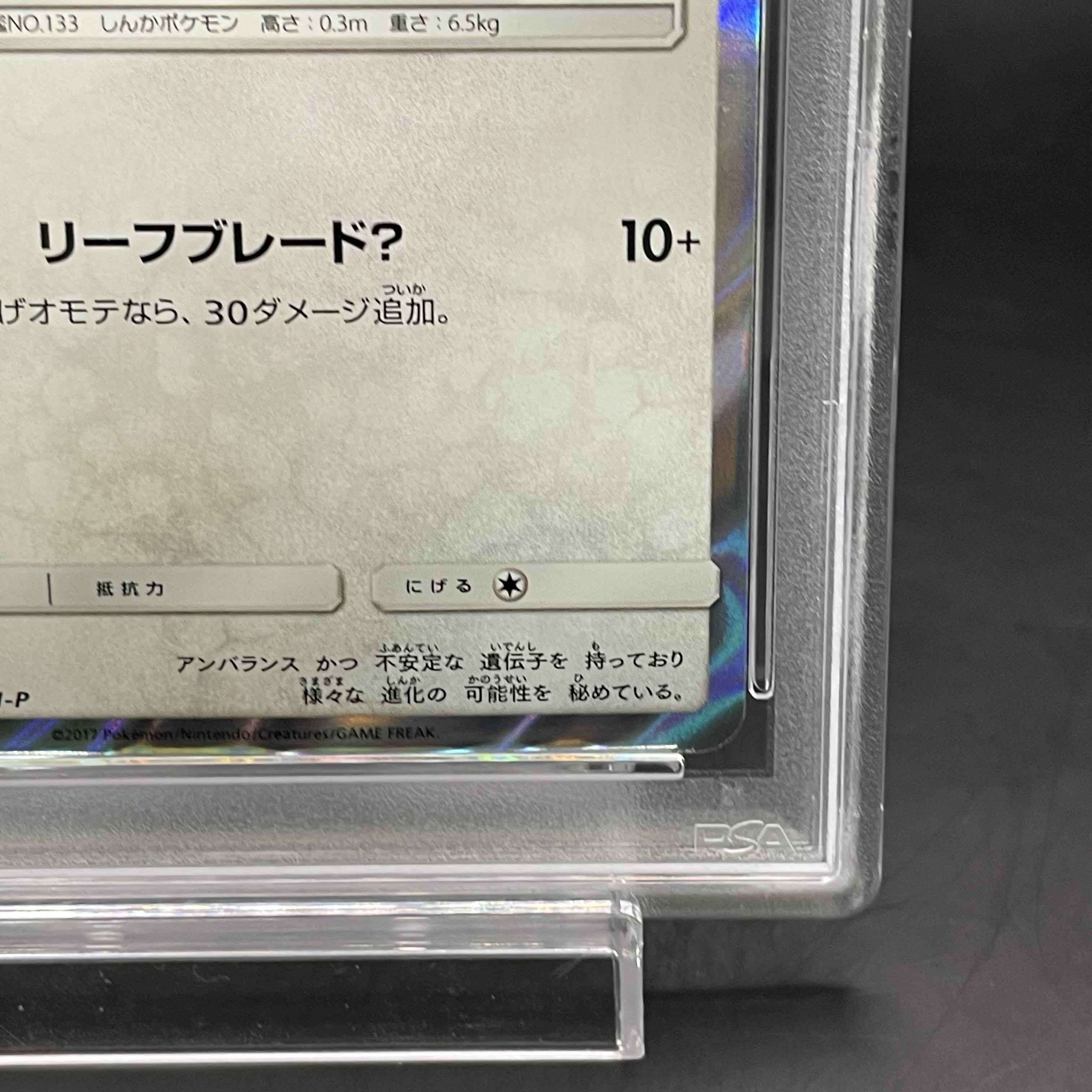 【PSA10】ポンチョを着たイーブイ PROMO 142/SM-P