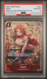 【PSA10】ナミ C パラレル チャンピオンシップ2023 英語版 PROMO ST01-007 1枚