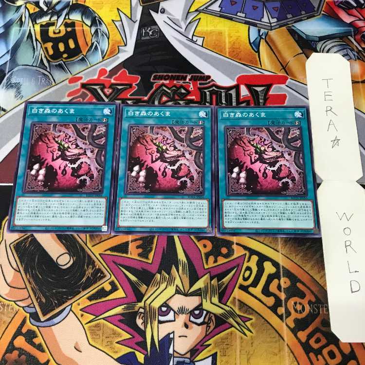 白き森のあくま ROTA 1 ノーマル 魔法 3枚セット てら 3枚