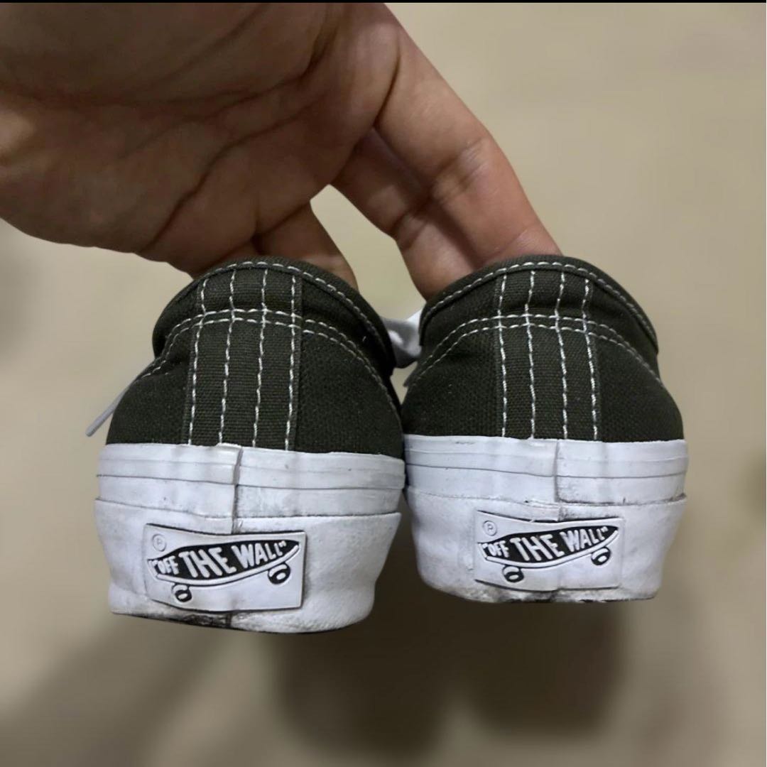VANS ヴァンズ オリーブ スニーカー 23.0cm 23cm
