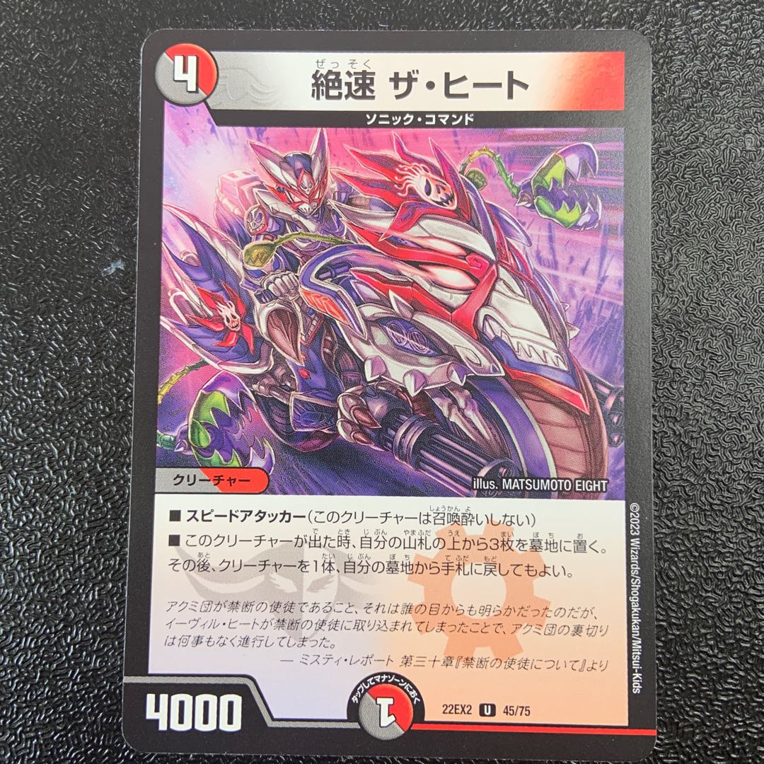 Fastest speed The Heat U 45/75 1枚