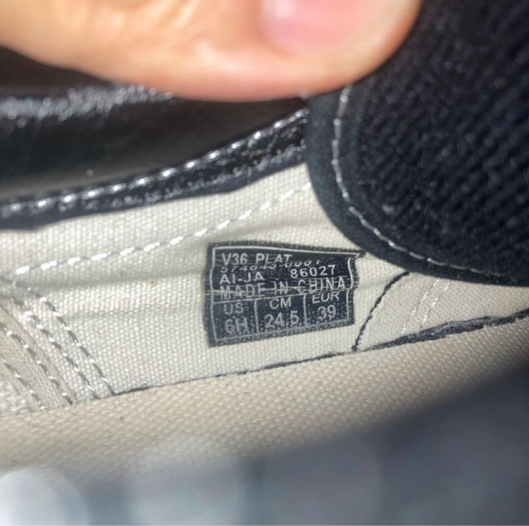 Vans Old Skool ブラック/ホワイト スニーカー 24.5cm 24.5cm