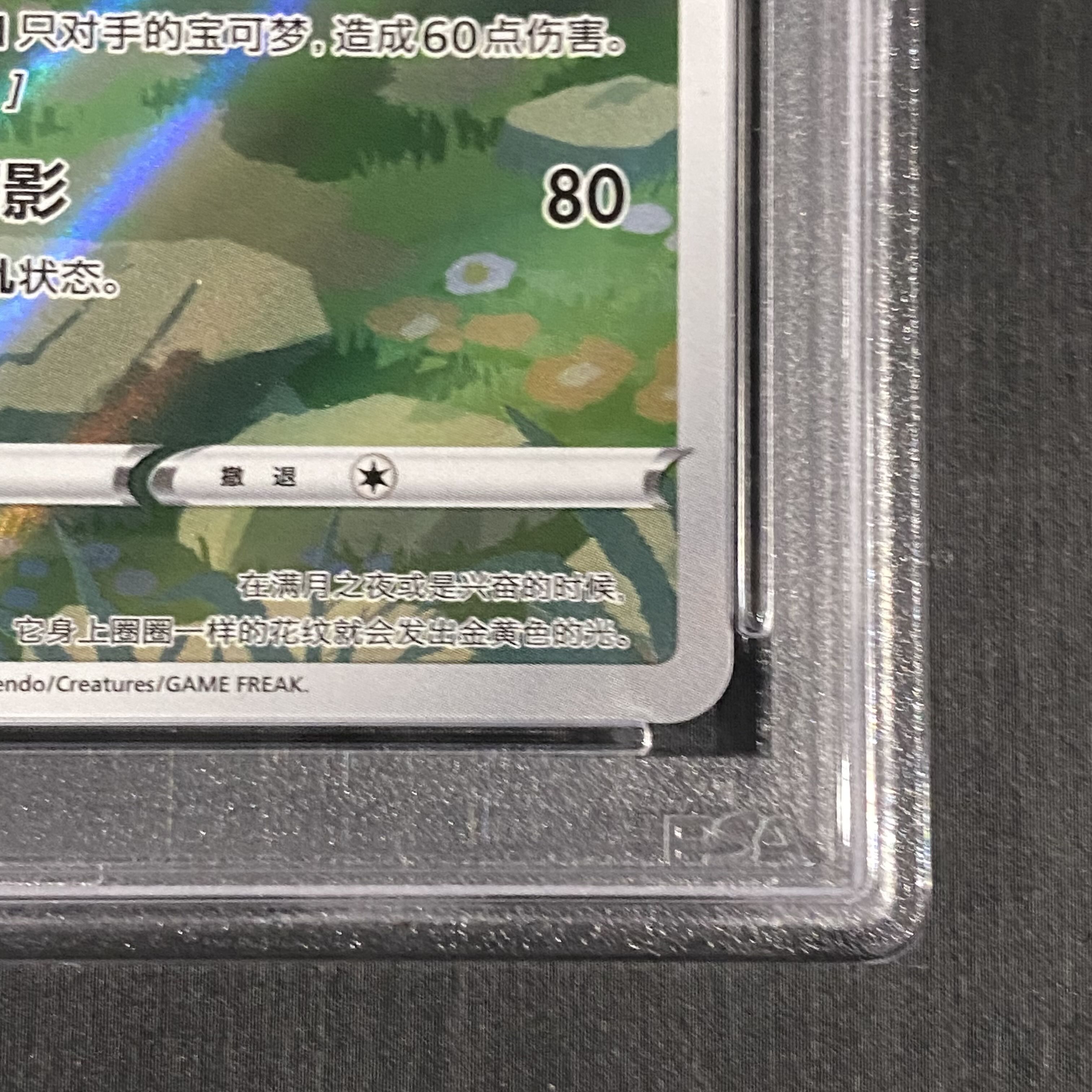 【PSA10】 ブラッキー 《中国語版》 (AR仕様) {06 15/15} [ジェムパック2] [海外版]