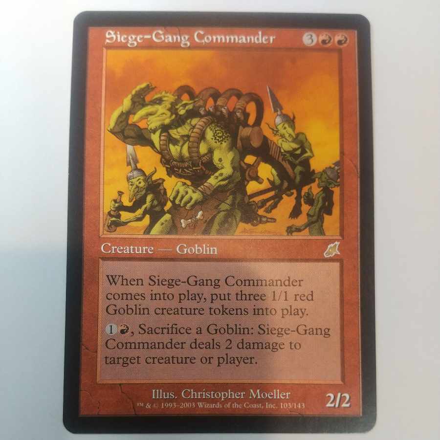 【SCG】包囲攻撃の司令官【英】 1枚