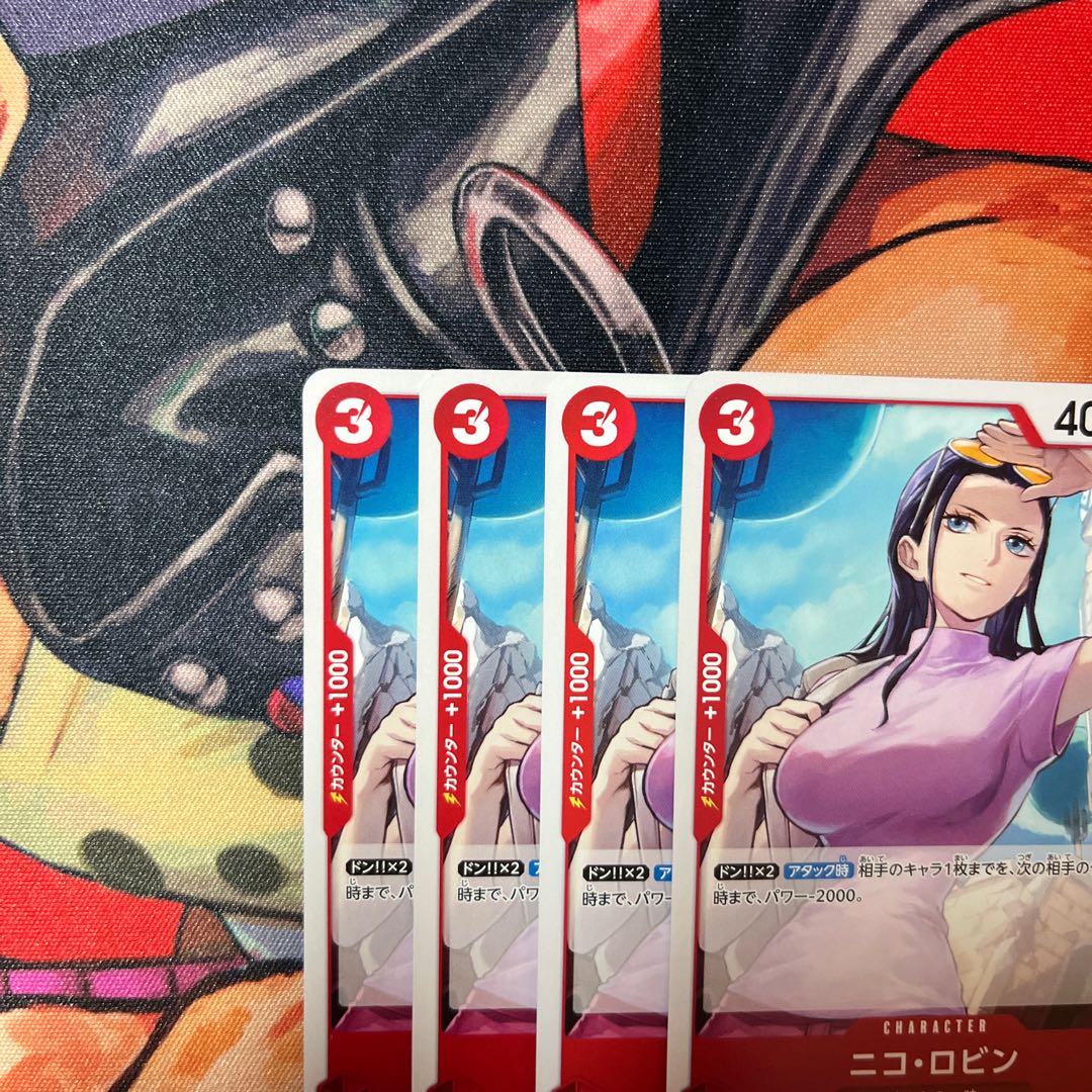 4枚セット ニコ・ロビン C OP11-009
