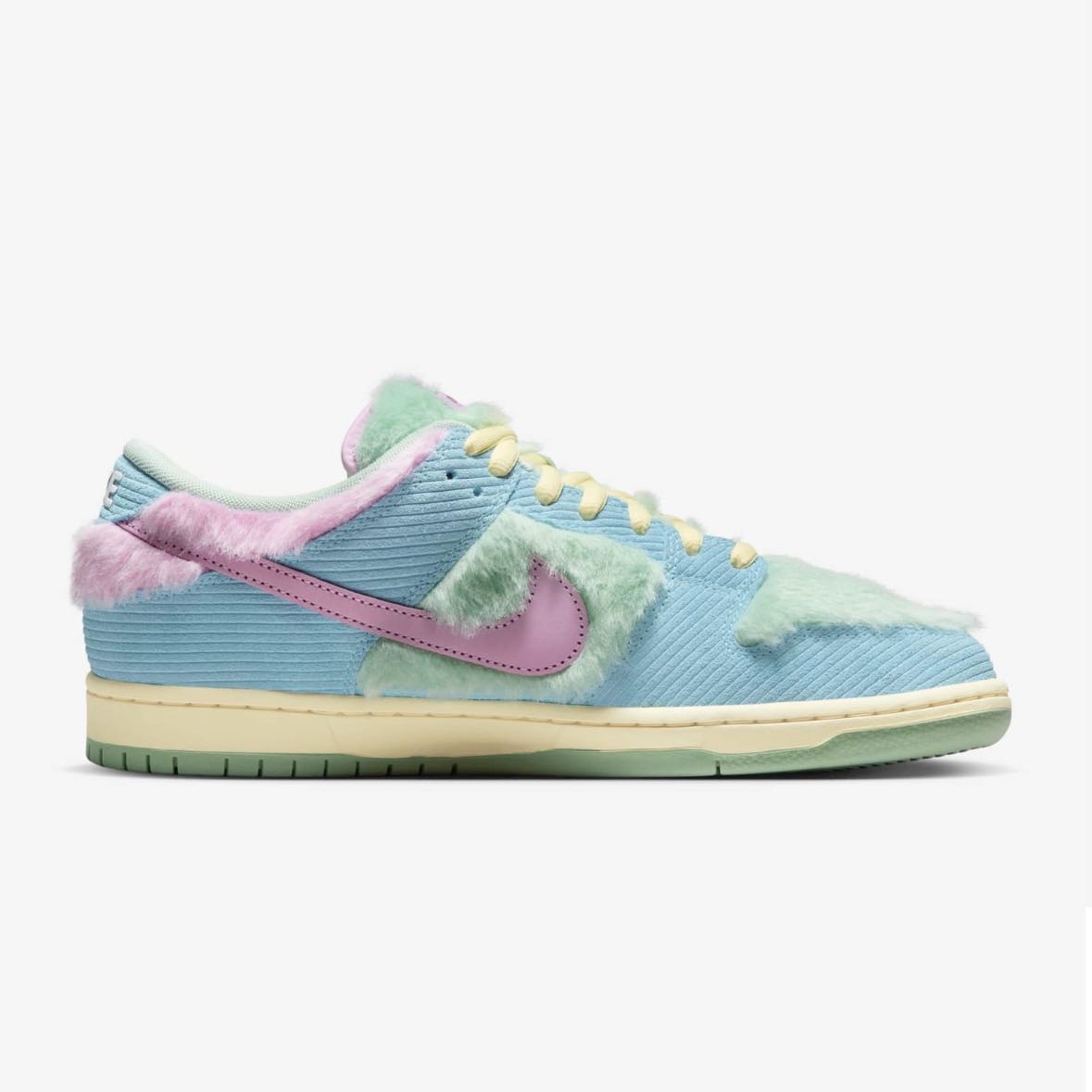 【黒タグ付き】VERDY × Nike SB Dunk Low Pro QS "Visty/Blue Gaze and Enamel Green" 26.5cm