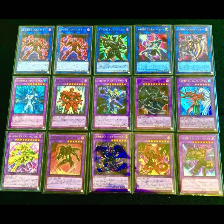 遊戯王【新規入り大会構築！！三重スリーブ！！】D－HEROデッキ