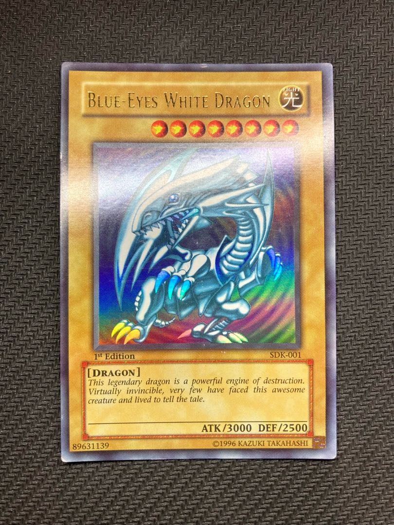 1st Edition】青眼の白龍 英語版ウルトラレア 遊戯王カード (Used 