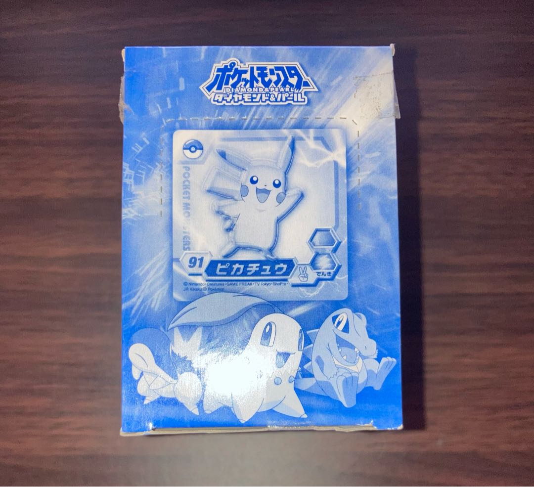 未開封box ポケモン マグネット烈伝4 ダイヤモンド&パール ポケットモンスター マグネット列伝 エンスカイ 当時物 グッズ