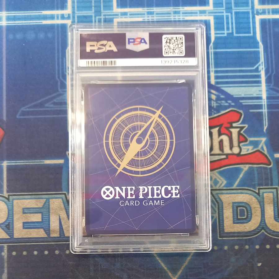 【PSA10】モンキー・D・ルフィ(パラレル)(スーパーパラレル)(コミックパラレル・コミパラ・漫画背景) P-SEC OP13-118 1枚