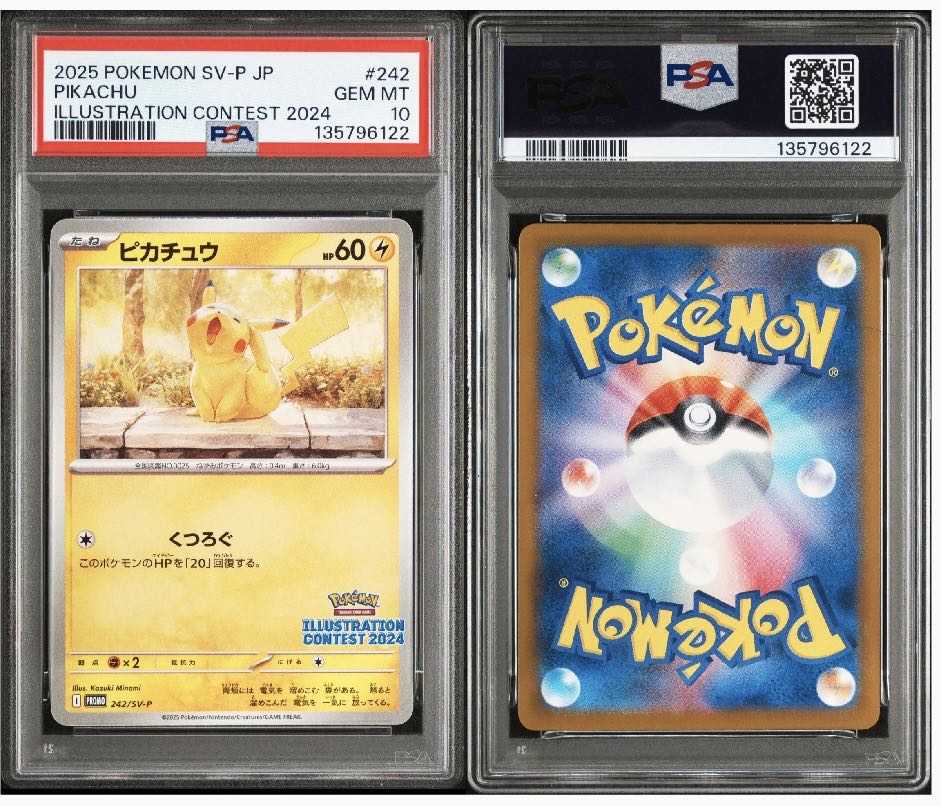 ピカチュウ [SV-P 242](プロモカードパック「イラストレーションコンテスト 2024 受賞作品プロモカード化記念キャンペーン」) 6枚