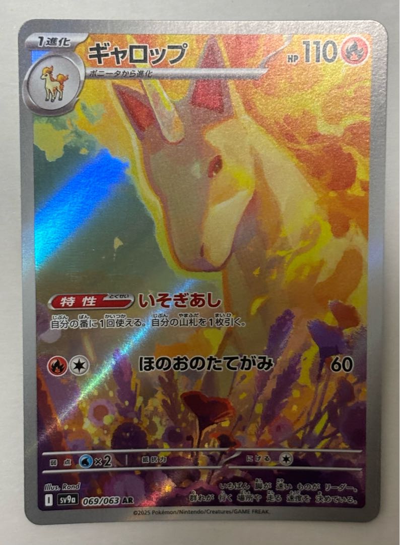 Rapidash AR 1枚