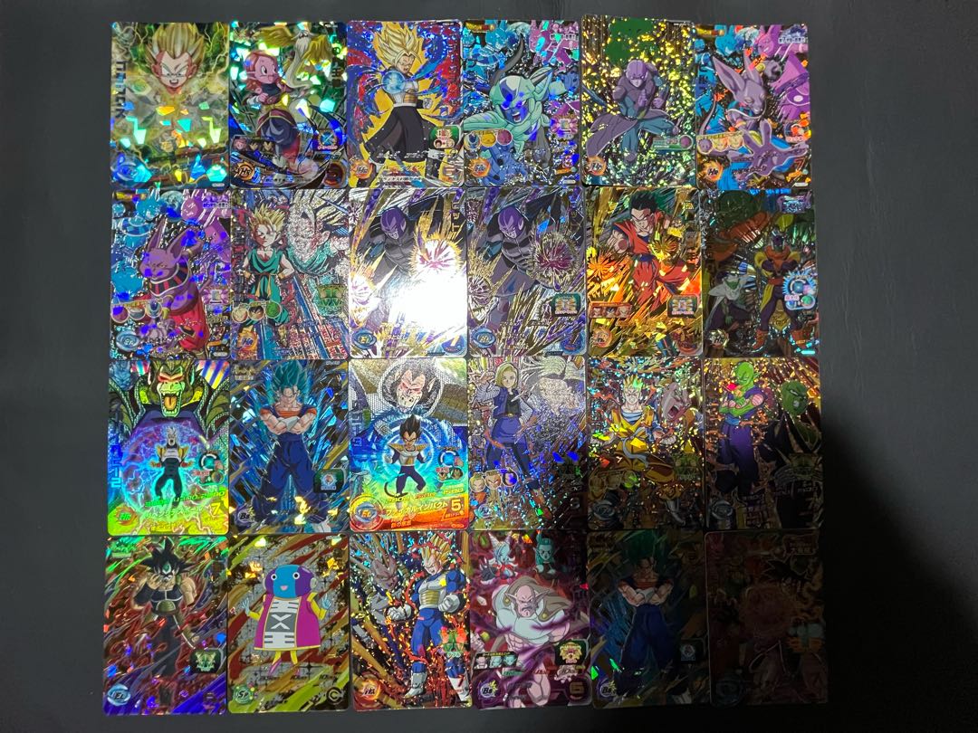 Condition: B Dragon Ball Heroes 107 cards, sold in bulk. 1枚