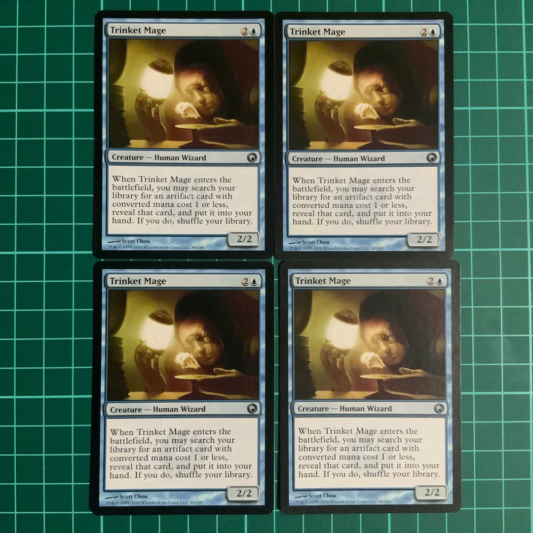 MTG Trinket Mage 4-card Magic the Gathering