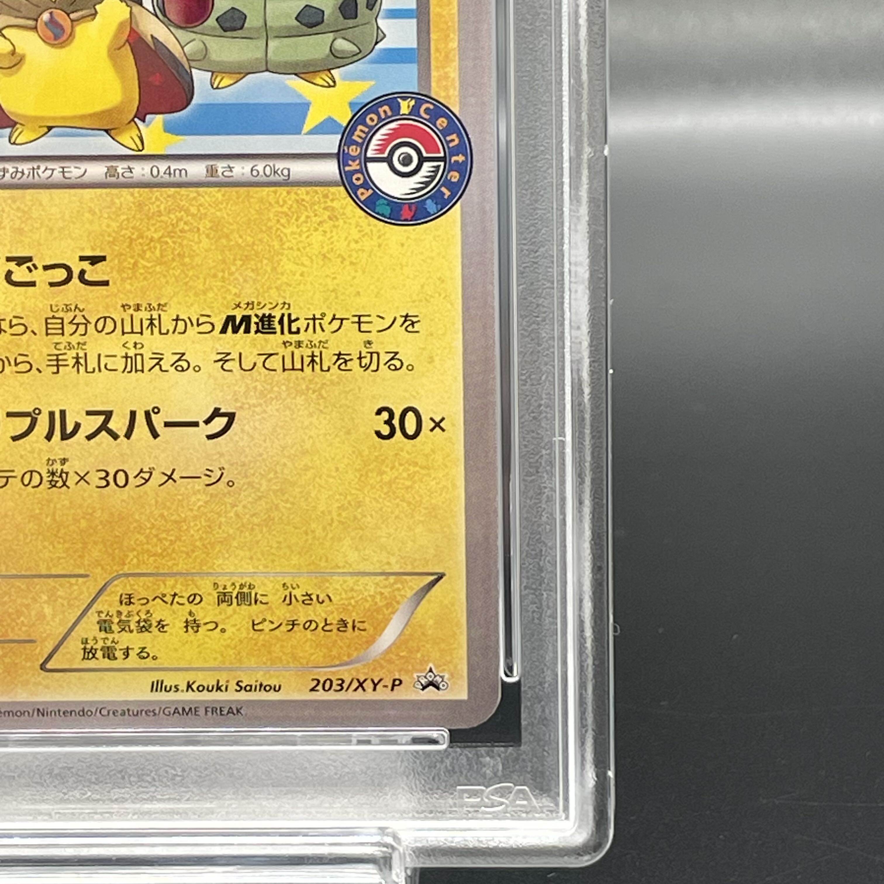 PSA10] Pikachu PROMO 203/XY-P in poncho