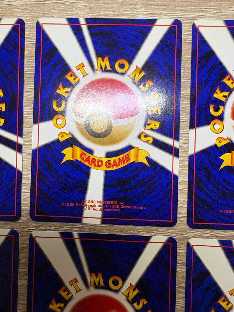 Chansey Stadium Nationwide 8 Promo/Complete Set Pokémon Cards Old Back