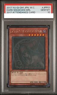 PSA10] Dark Magician Girl WCS2017 Holographic Rare JPP01 1枚