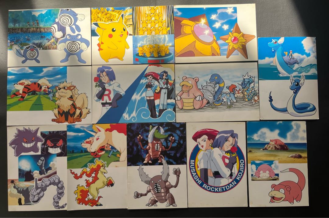 Condition: D 91 Pokémon postcards, sold in bulk. 1枚