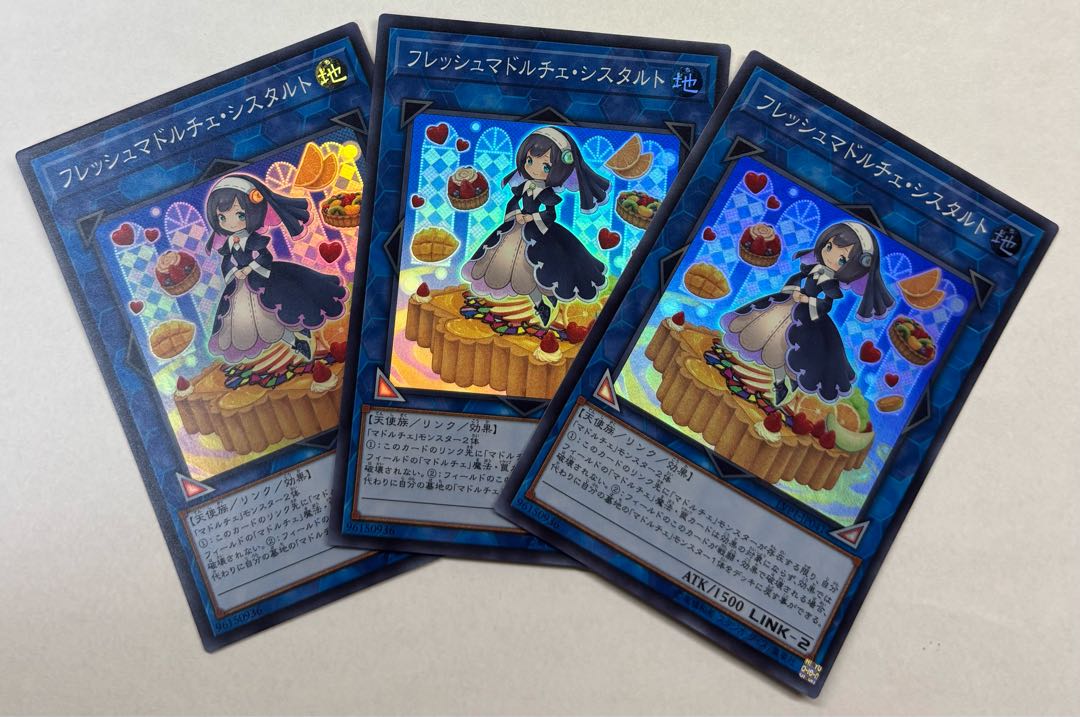 Madolche Fresh Sistart Super Rare Set of 3