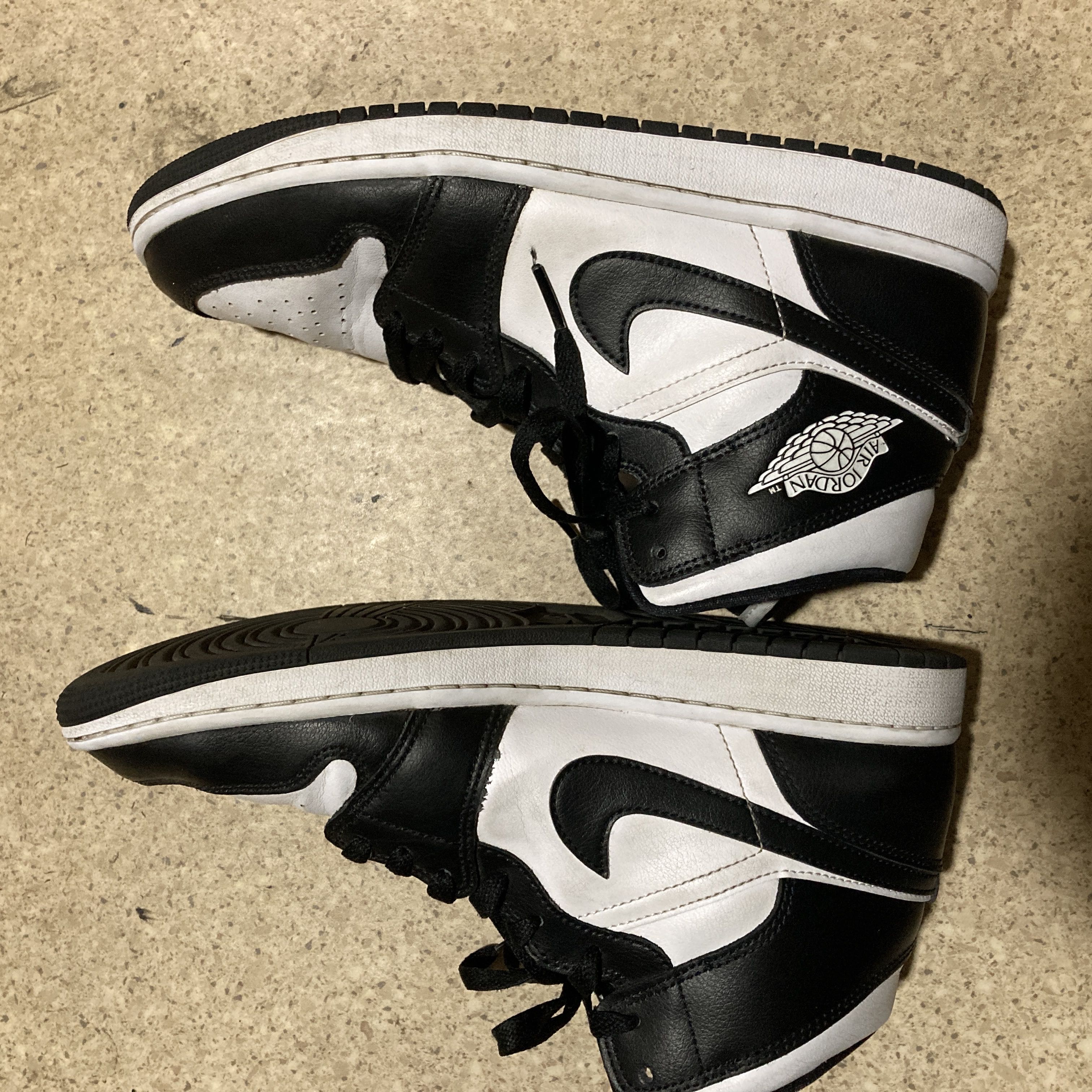 Nike Air Jordan 1 ブラック/ホワイト ハイカット 28cm