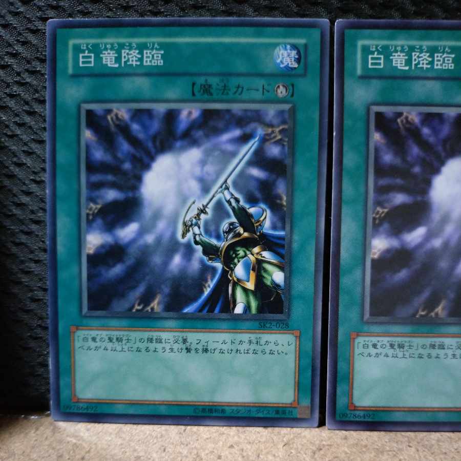 【ぽぽたん】遊戯王  1682  白竜降臨  ノーマル  2枚 2枚