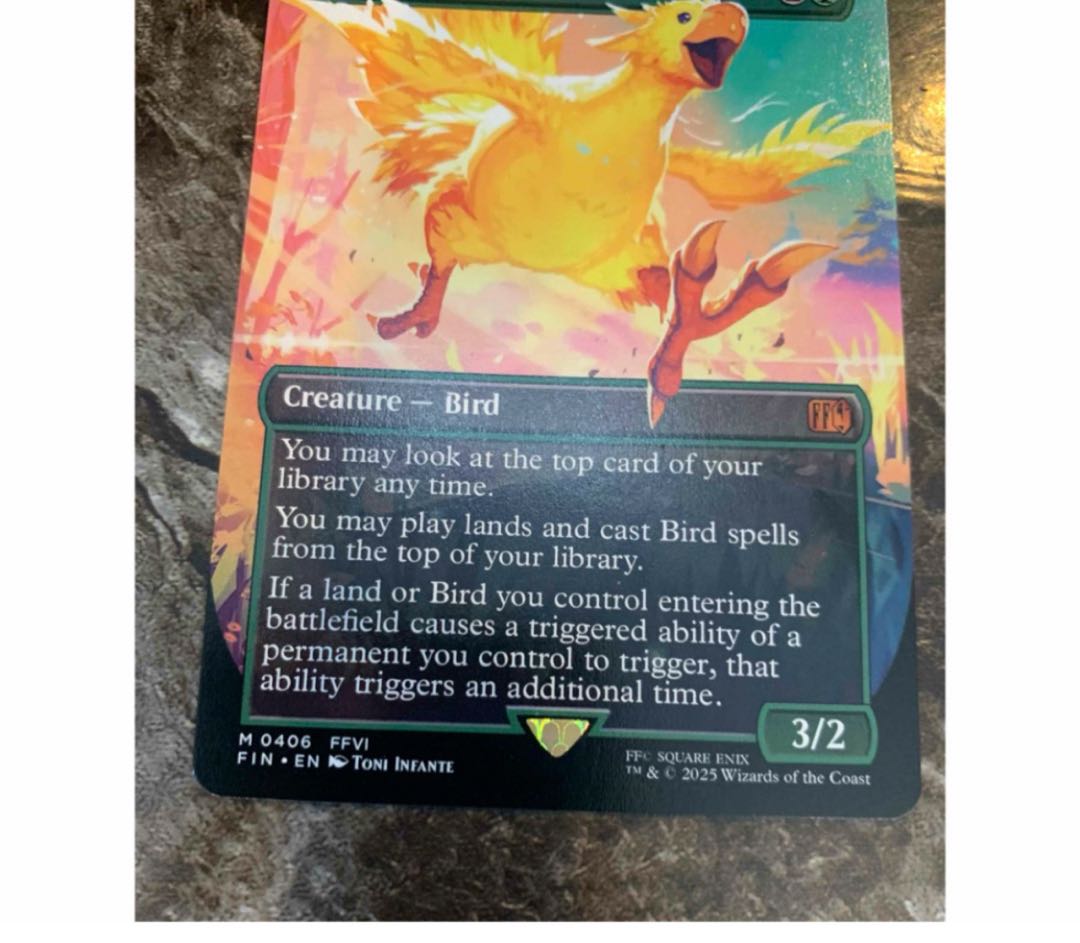 MTG 英語 旅するチョコボ　ff Traveling Chocobo 1枚