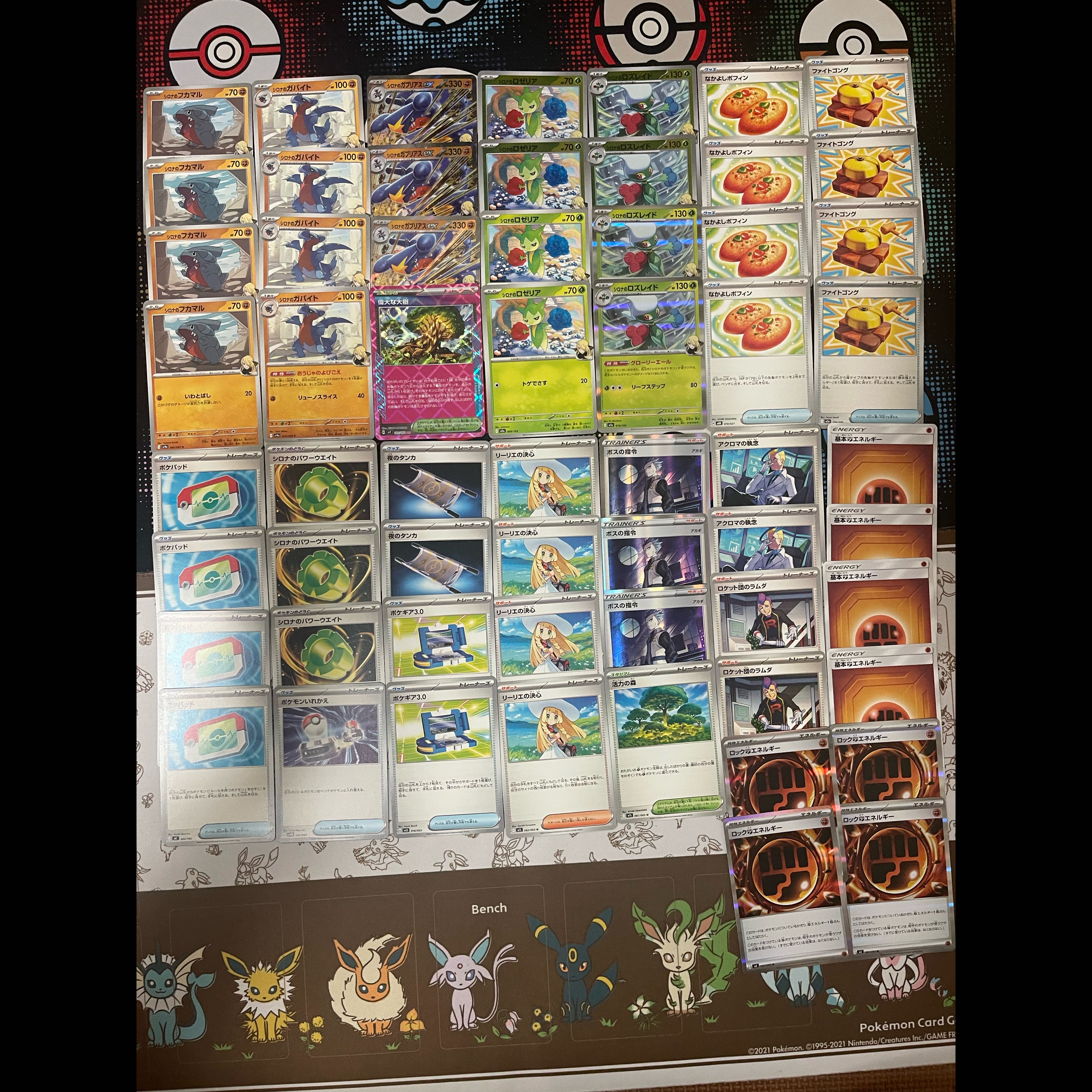 ポケモンカード　シティ優勝構築　シロナのガブリアスデッキ 1枚