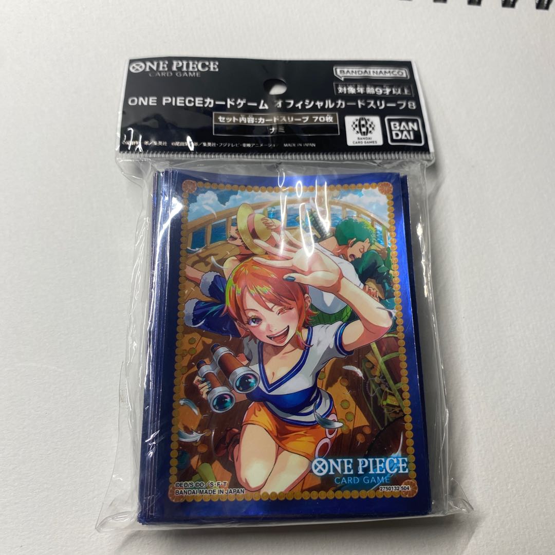 One Piece Card Card Sleeve 8 Nami Unopened 1パック