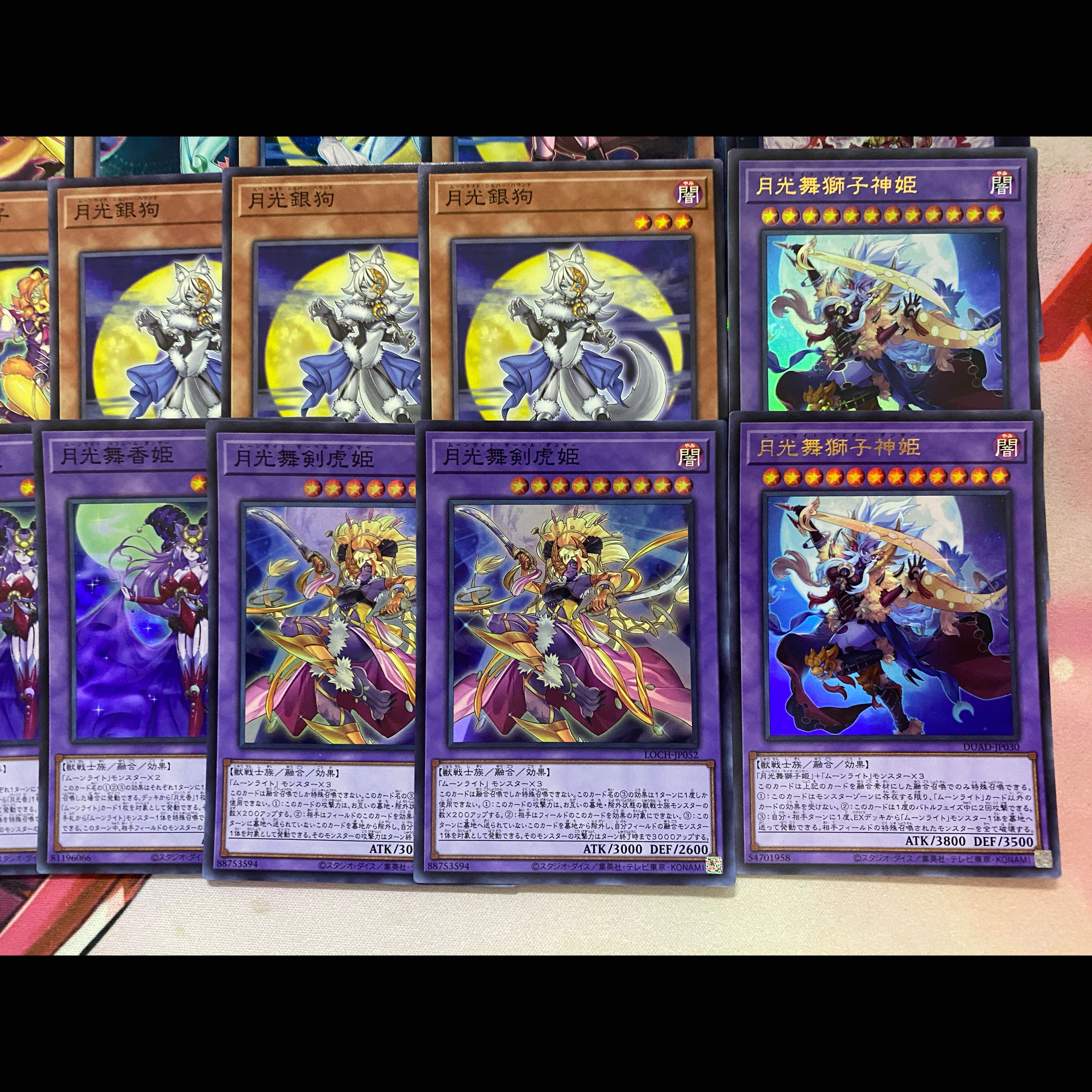 24時間以内発送】遊戯王 月光 ムーンライト 大会構築デッキ 月光融合 1