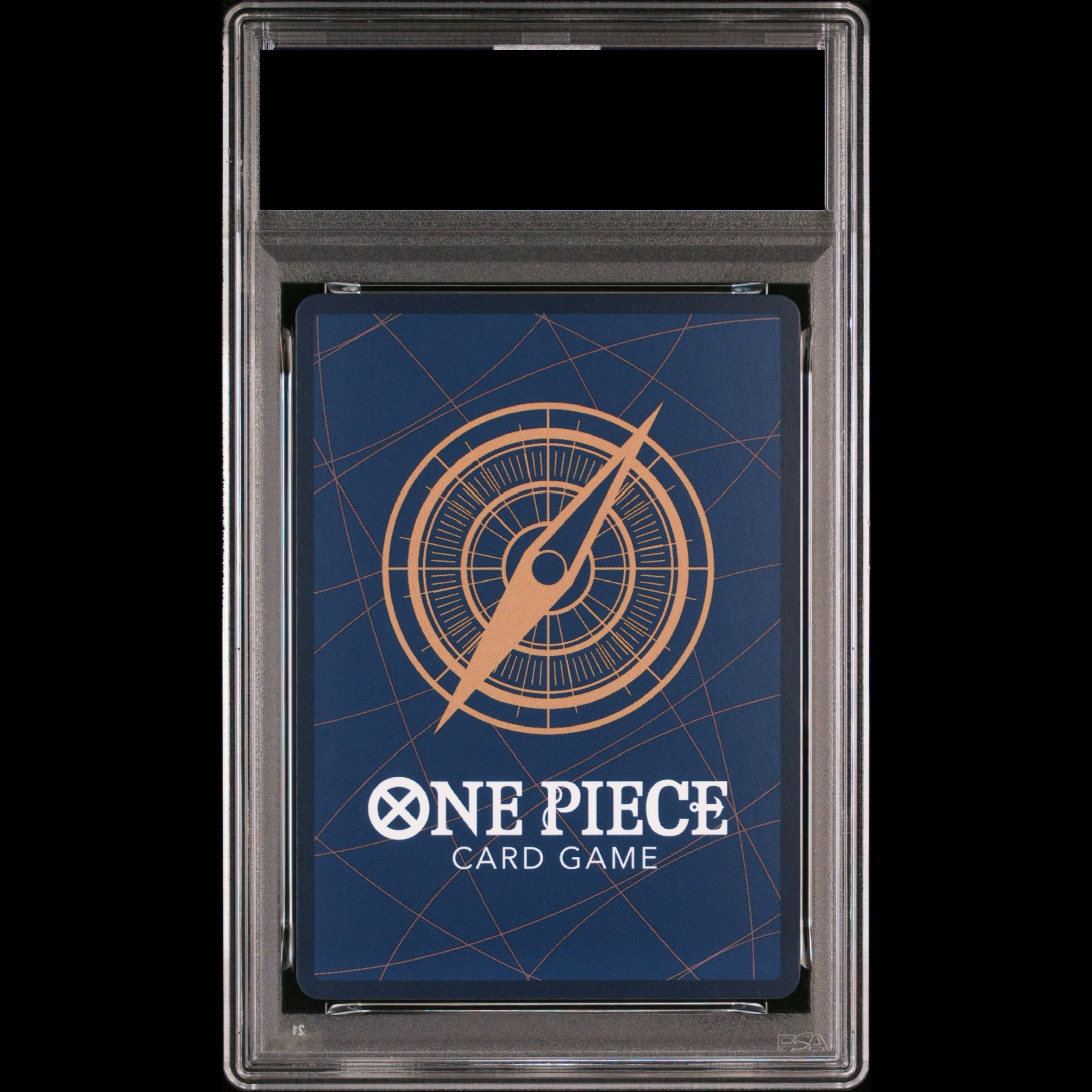 【PSA10】シャンクス(パラレル)(スーパーパラレル)(コミックパラレル・コミパラ・漫画背景) P-SR OP09-004 1枚
