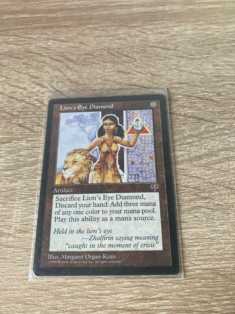 英語版 ライオンの瞳のダイアモンド レア 307/350 1枚