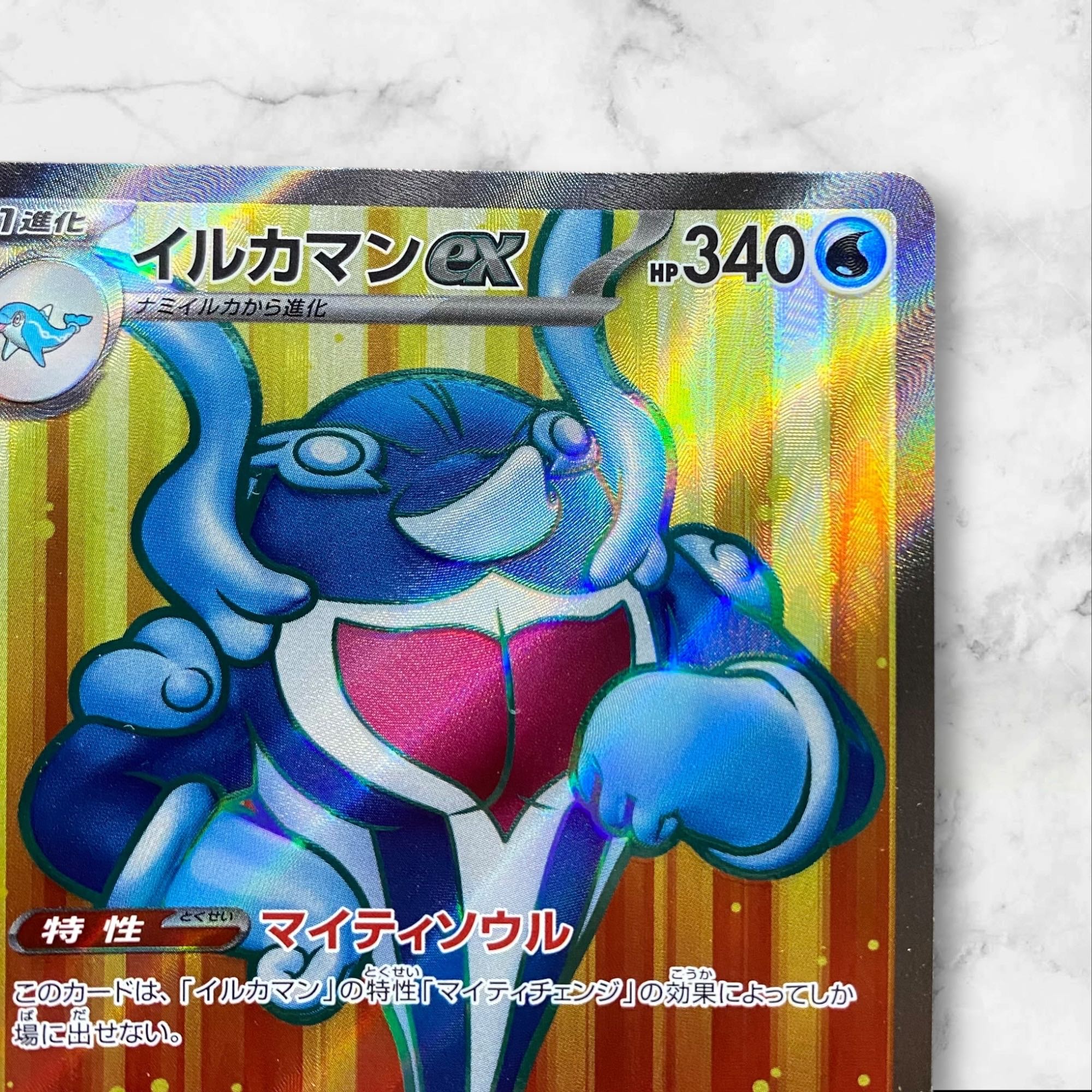 5806【ポケモンカード】イルカマンex 116/101〈SR〉の通販 5806【ポケモンカード】イルカマンex 116/101〈SR〉の通販