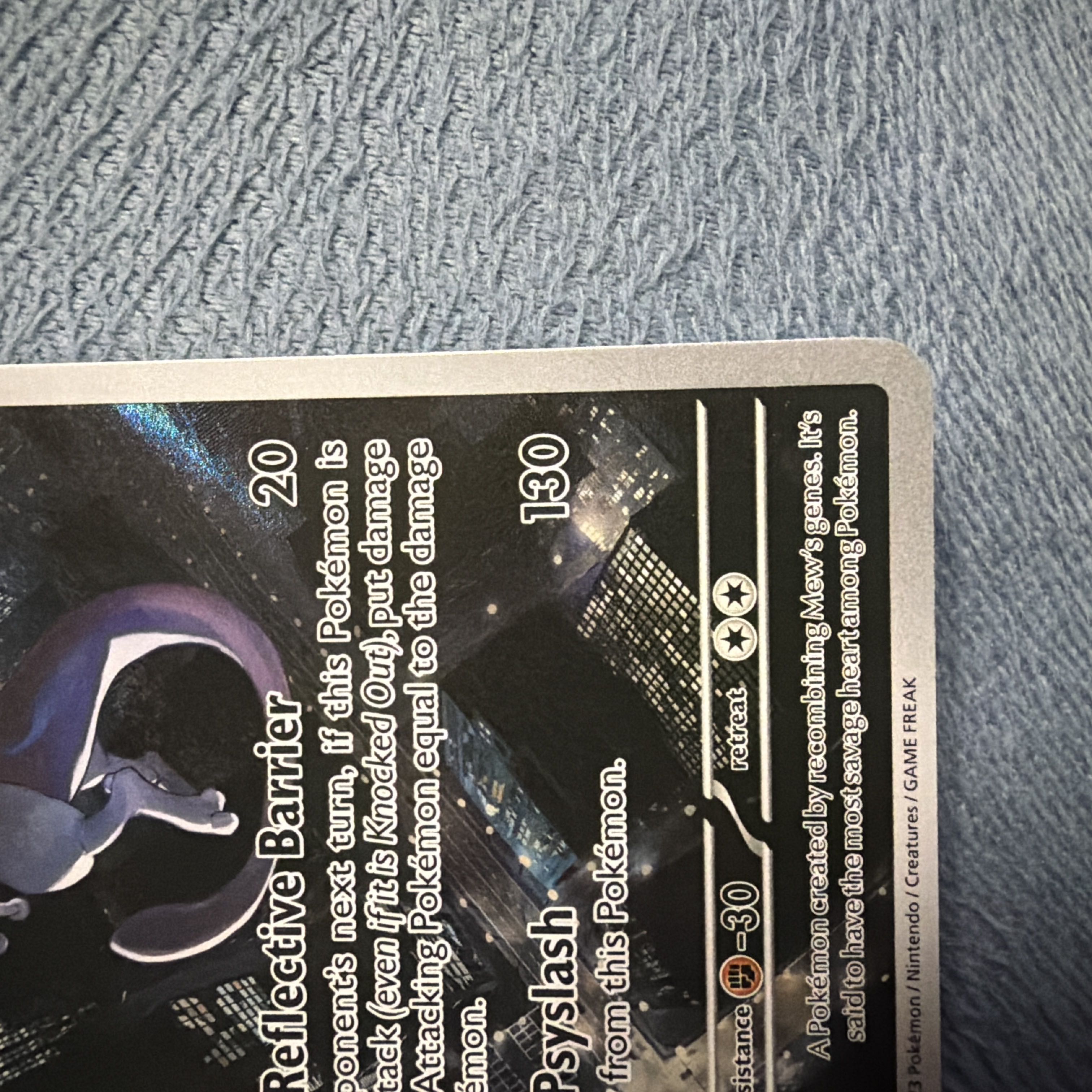 Mewtwo Promo English Pokémon Card 1枚