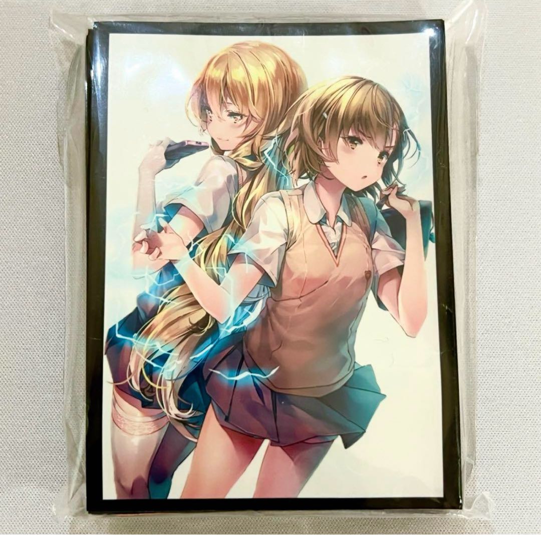 とある科学の超電磁砲 食蜂操祈 御坂美琴 四季の羽 キャラクタースリーブ