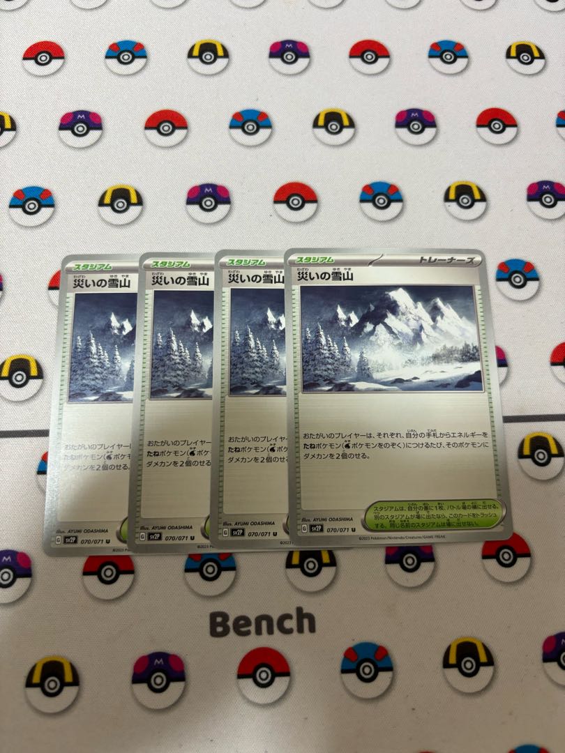 Snow of disaster Mountain U 070/071