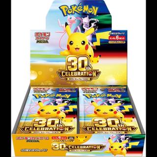 Pokémon Card Game MEGA Expansion Pack 30th CELEBRATION 1 Box (Shrink-Wrapped) 1BOX