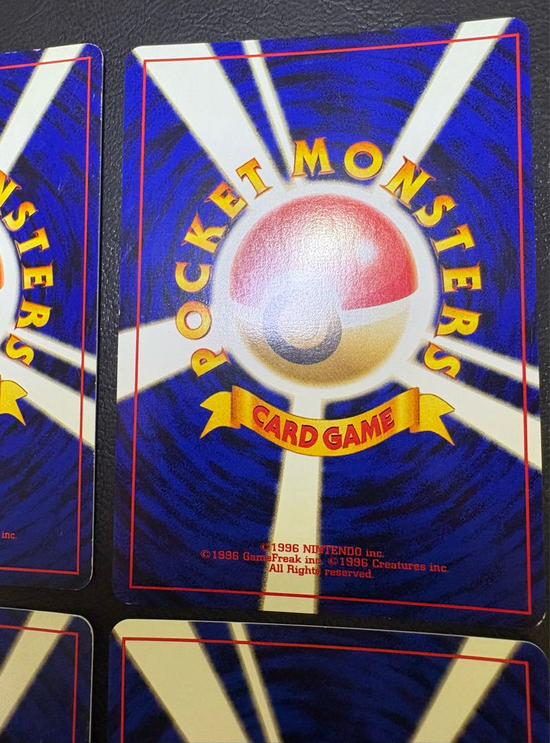 Neo series rare card set Pokémon cards old back 4枚