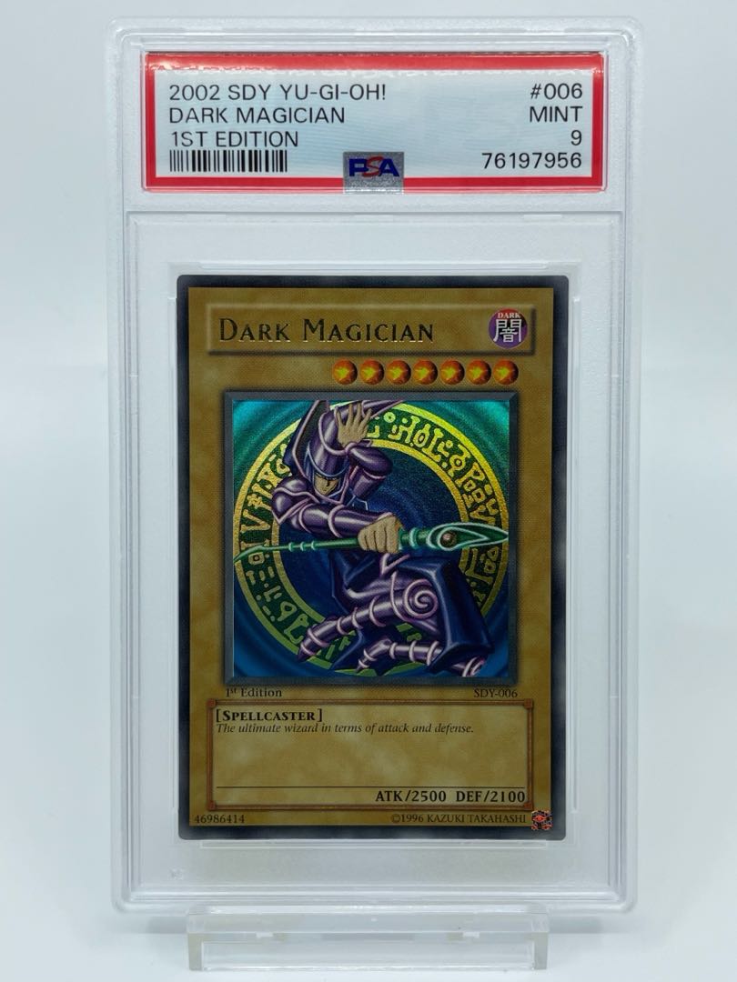 Yu-Gi-Oh! Dark Magician English SDY 1st Ultra PSA9 1枚