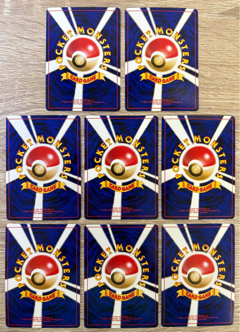 Neoシリーズの闇炎タイプセット ポケモンカード旧裏