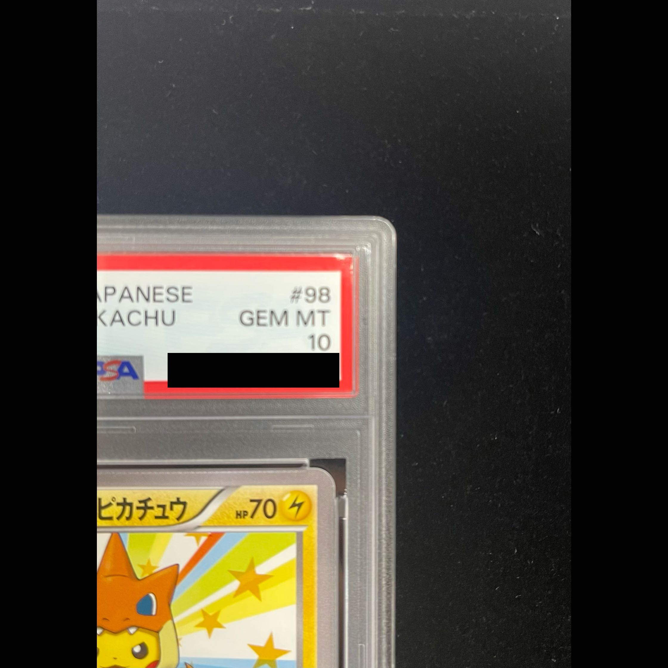 [PSA10] Pikachu PROMO 098/XY-P from Mega Tokyo 1枚
