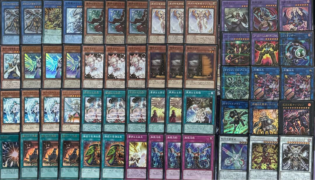 Full-scale construction] Yu-Gi-Oh! Solemn Voice Deck Rosaan 40 cards + EX 15 cards