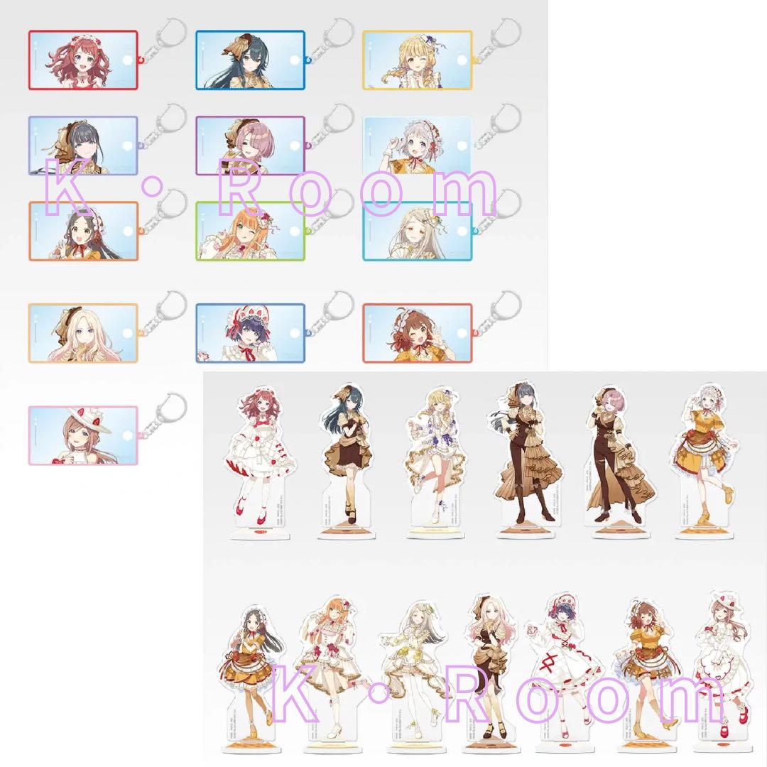 Ichiban raffle Gakuen Idolmaster Part5 All prizes complete 35 kinds total 35 items