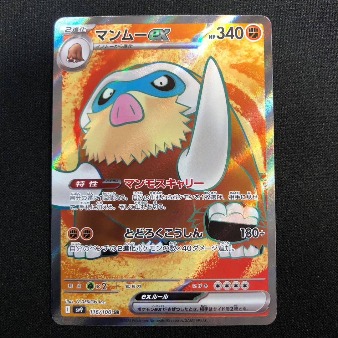 Scratches (fine) Mamoswineex SR 116/100